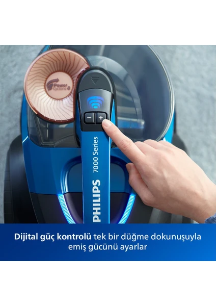 Philips 7000 Serisi PowerPro Max Torbasız Elektrikli Süpürge
