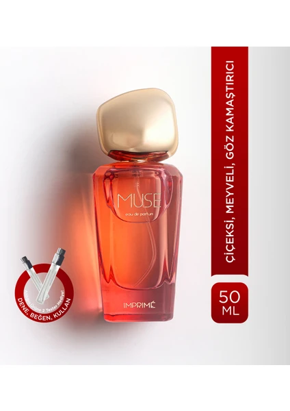 Muse EDP Kadın Parfüm 50ml | Çiçeksi ve Meyveli | Frenk Üzümü 